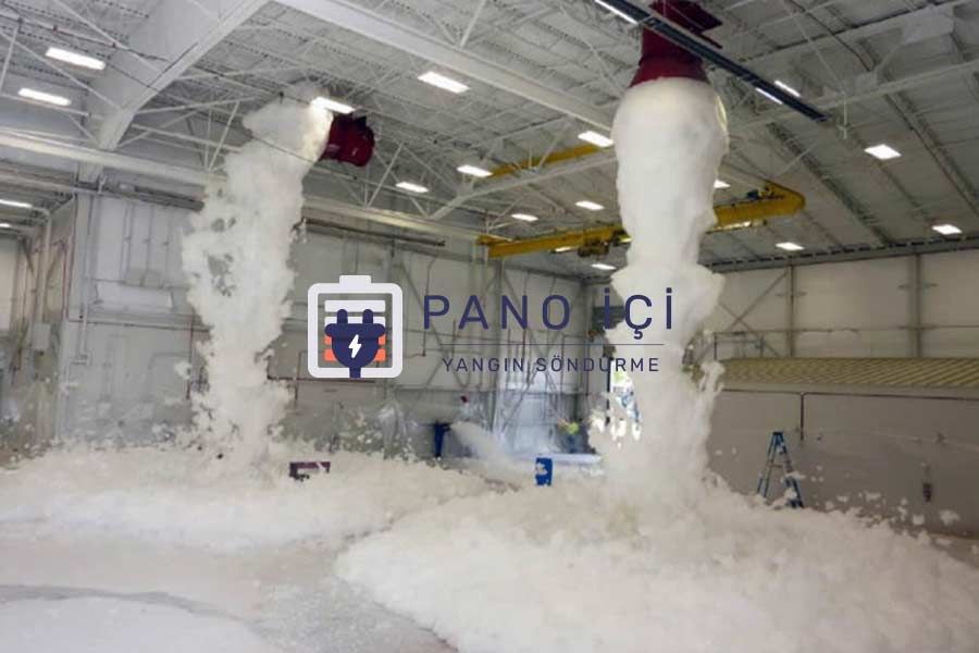 Köpüklü Foam Söndürme Sistemleri Köpük İçeriği - Panoiçi Söndürme COM TR