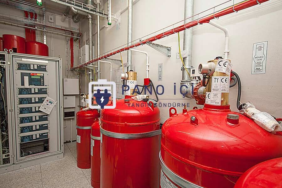 Novec 1230 Söndürme Sistemleri - Panoiçi Söndürme COM TR